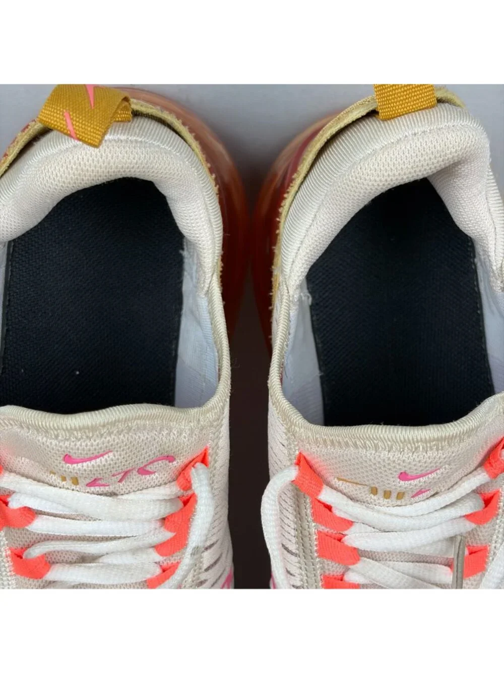 Nike Air Max 270 Guava Ice Cream Tint Athletic Shoes Womens 8.5 Mesh Low Top